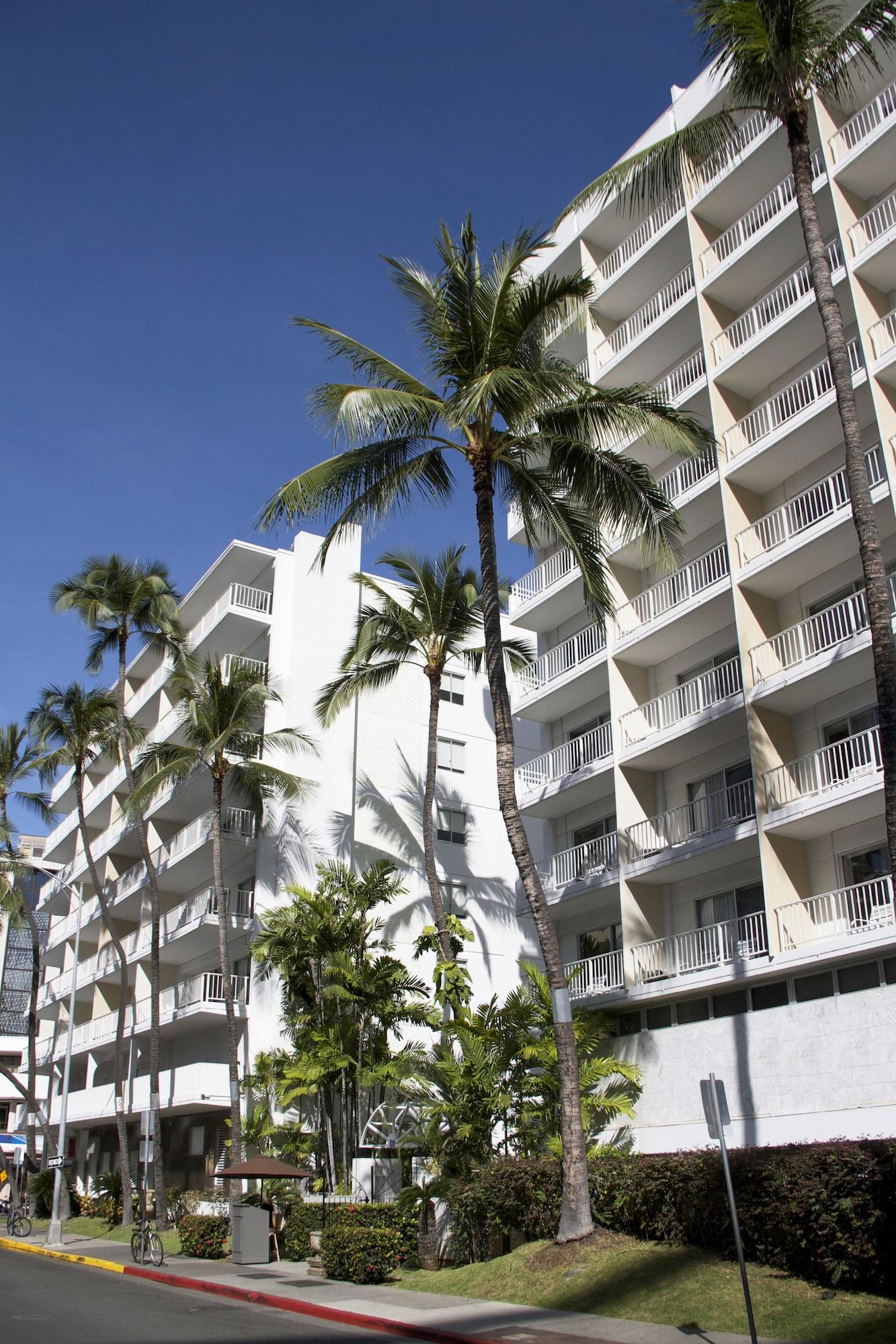 הונולולו Oasis Hotel Waikiki מראה חיצוני תמונה